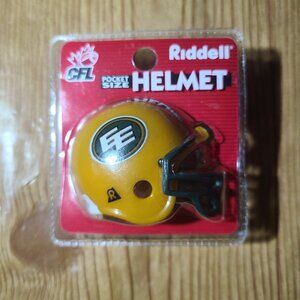 Edmonton Eskimos CFL pocket size mini helmet (NEW)